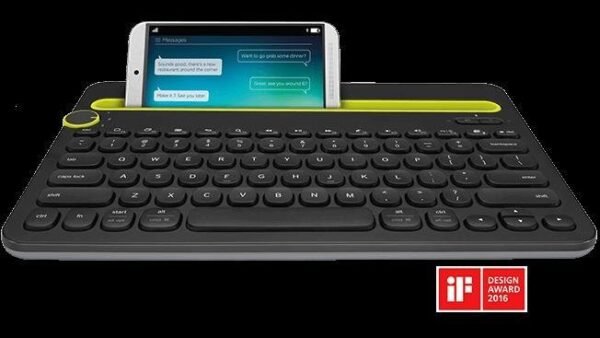Teclado Logitech K480 Inalámbrico Bluetooth Negro