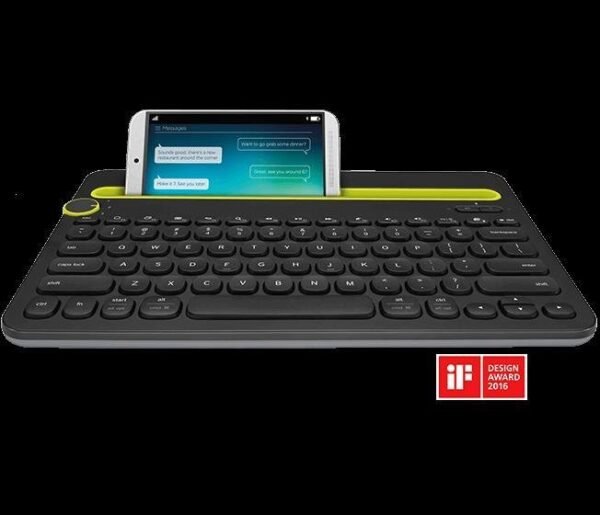 Teclado Logitech K480 Inalámbrico Bluetooth Negro