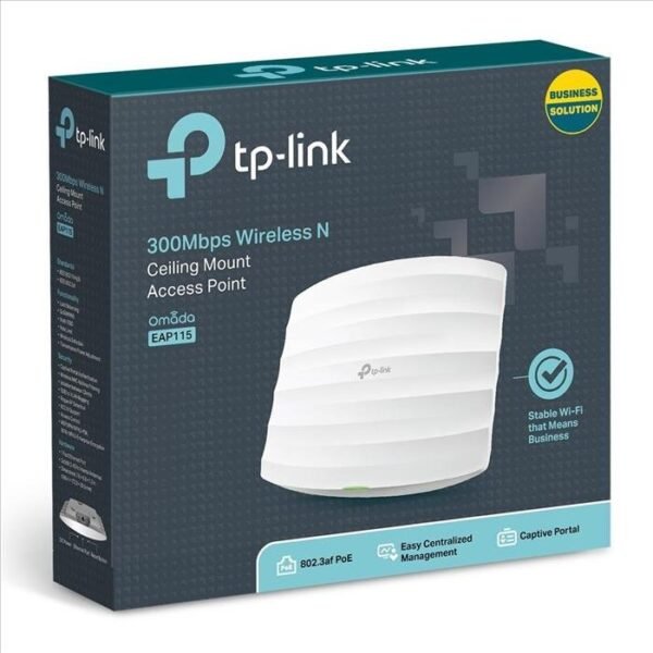 Access Point TP-LINK EAP115 Ceiling Mount 300Mbps