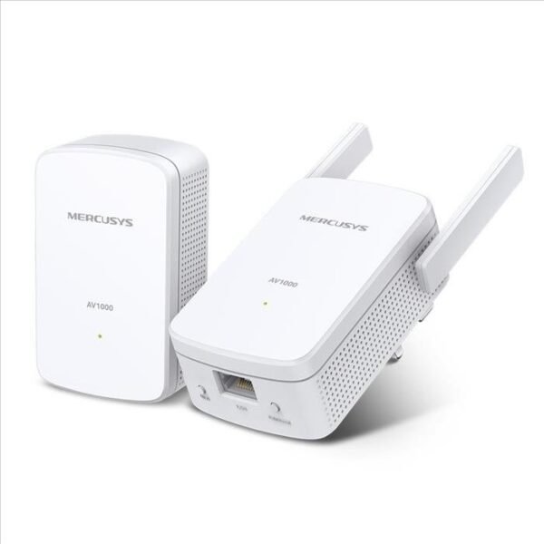 Powerline Wireless MercusysMP510 Kit Gigabit AV100 - Imagen 2