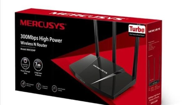 Router Mercusys MW330HP Alta Potencia 3 antenas