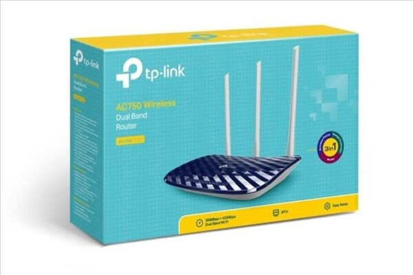 Router TP-LINK AC750 Archer C20 Dual Band 3 antena