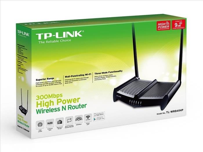 Router TP-LINK TL-WR841HP 300mb 2 antenas RE y AP
