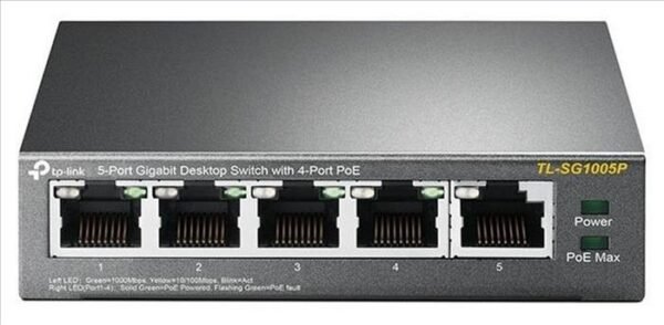 Switch TP-LINK TL-SG1005P 5 puertos Gigabit PoE - Imagen 2