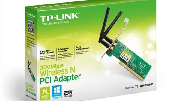 Tarjeta red WIFI PCI TP-LINK TL-WN851ND 300Mbps