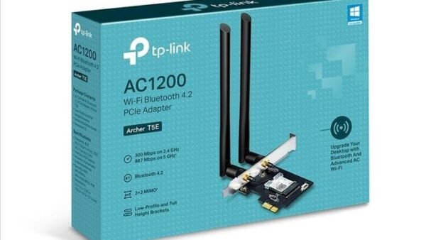 Tarjeta red TP-LINK Archer T5E DB AC1200+BT4.2