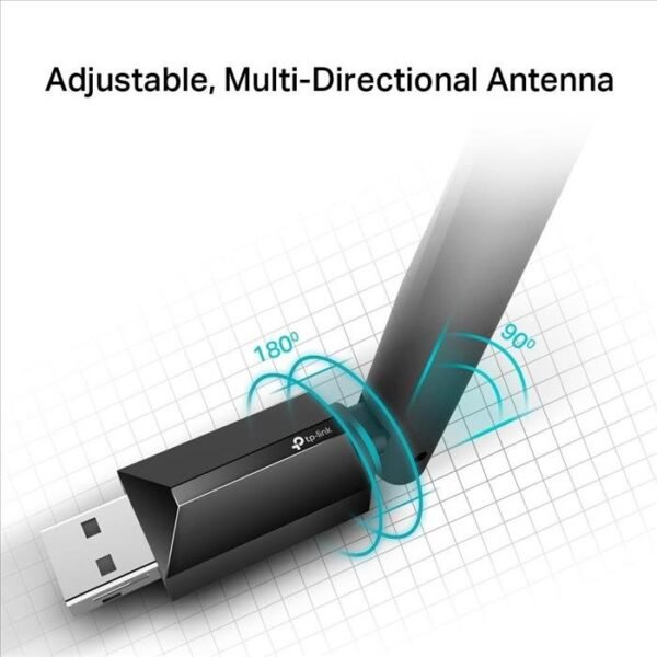 Tarjeta red USB WIFI TP-LINK Archer T2U Plus AC600 - Imagen 6