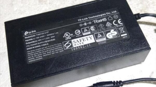 Fuente TP-LINK Poe 60W 48V 1.25A 5.5*2.1 c/cable