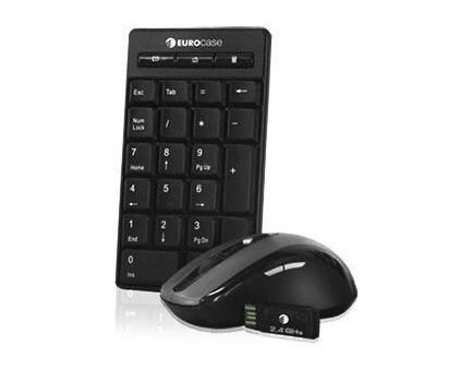 Combo Mouse y Pad Numérico Inalámbrico