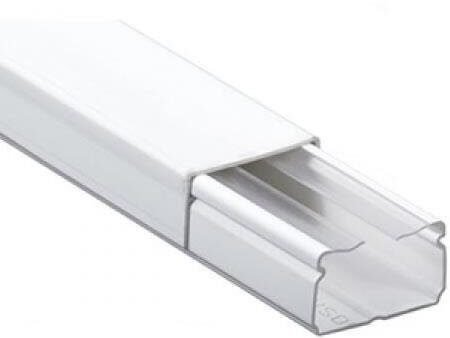 Ducto 20×12 mm 2 mts Autoadhesivo blanco Dexson