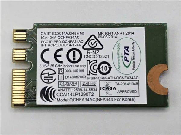 Tarjeta WiFI Qualcomm Atheros WCBN804A-L6(C) - Imagen 2