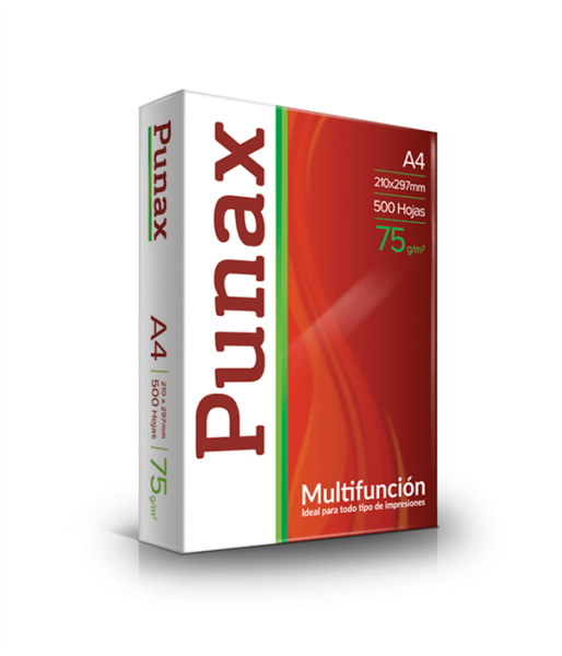 Resma A4 500 Hojas 75grs Punax