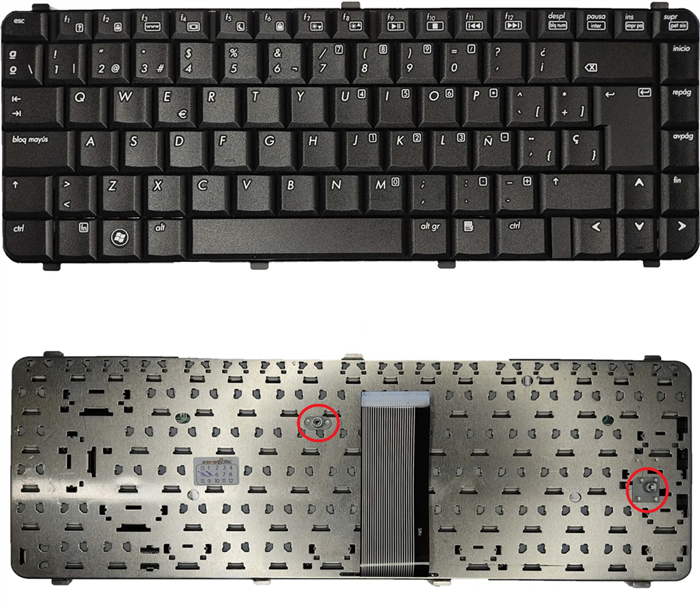 Teclado HP CQ510 CQ515 Compaq 511 515 610 615 Esp Teclado HP CQ510 CQ515 Compaq 511 515 610 615 Esp